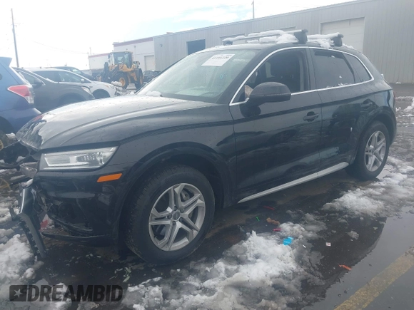 2019 Audi Q5 Premium with VIN WA1ANAFY1K2072299, listed as a IAAI auction lot 41101220 with 39,339 mi miles. Bid and sale history available at carsss.com. Image 14.
