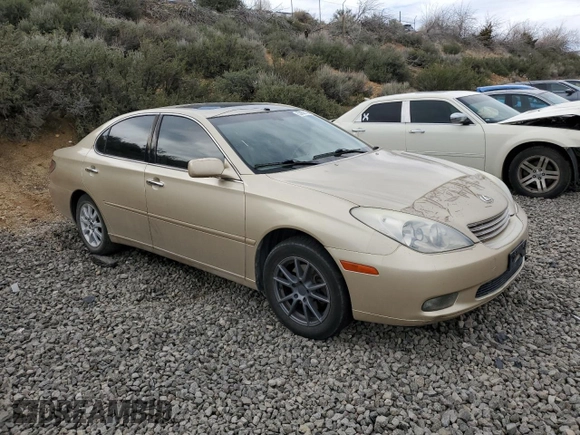 2003 Lexus ES 300 with VIN JTHBF30G330137300, listed as a Copart auction lot 52450735 with 204,219 mi miles and Clean Title. Bid and sale history available at DreamBid. Image 4.