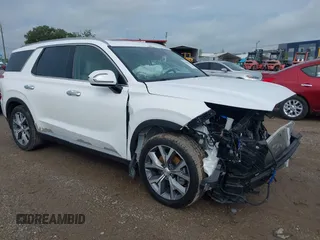 2021 Hyundai Palisade SEL with VIN KM8R44HE9MU314792, listed as a IAAI auction lot 40266223 with 46,975 mi miles and . Bid and sale history available at DreamBid. Image 1.