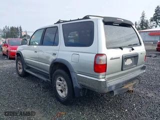2000 Toyota 4Runner SR5 with VIN JT3HN86RXY0265047, listed as a IAAI auction lot 41641243 with 1 mi miles. Bid and sale history available at carsss.com. Image 3.