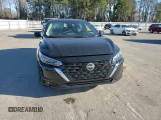 2024 Nissan Sentra SV with VIN 3N1AB8CVXRY230414, listed as a Copart auction lot 45745115 with 8,766 mi miles and Salvage Title. Bid and sale history available at carsss.com. Image 10.