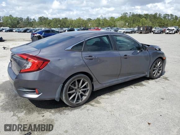 2017 Honda Civic Sedan LX with VIN 19XFC2F52HE062826, listed as a Copart auction lot 50692755 with 123,569 mi miles and Salvage Title. Bid and sale history available at carsss.com. Image 3.