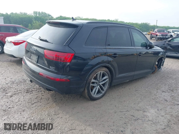2017 Audi Q7 Prestige with VIN WA1VABF74HD026649, listed as a IAAI auction lot 42155588 with 152,742 mi miles and . Bid and sale history available at DreamBid. Image 4.