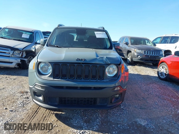 2018 Jeep Renegade Altitude with VIN ZACCJABB8JPG97279, listed as a IAAI auction lot 41347273 with 144,293 mi miles and . Bid and sale history available at DreamBid. Image 12.