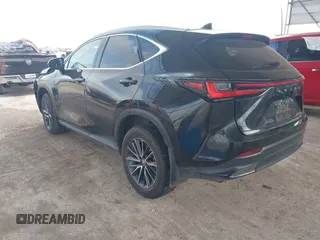 2022 Lexus NX 350h with VIN 2T2AKCEZ4NC001703, listed as a IAAI auction lot 42421091 with 34,055 mi miles and . Bid and sale history available at DreamBid. Image 3.