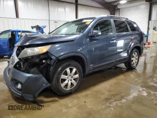 2011 Kia Sorento LX with VIN 5XYKTDA19BG021165, listed as a Copart auction lot 53826625 with 277,180 mi miles and Salvage title. Bid and sale history available at DreamBid. Image 1.