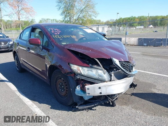 2014 Honda Civic LX z VIN 2HGFB2F50EH528385, wystawiony jako IAAI lot #42129121 z przebiegiem 124 820 mil mil oraz . Historia ofert i sprzedaży dostępna na DreamBid. Obrazek 1.