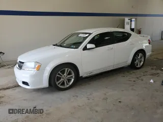 2011 Dodge Avenger Heat with VIN 1B3BD1FG4BN551983, listed as a Copart auction lot 54163405 with 111,996 mi miles and Salvage Title. Bid and sale history available at DreamBid. Image 1.
