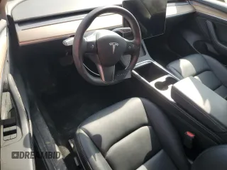 2022 Tesla Model 3 with VIN 5YJ3E1EA9NF344876, listed as a Copart auction lot 48306005 with 0 mi miles and Salvage Title. Bid and sale history available at carsss.com. Image 8.