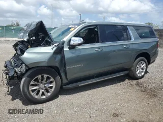 2023 Chevrolet Suburban Premier with VIN 1GNSKFKD8PR390204, listed as a Copart auction lot 51812735 with Not Provided miles and Non Repairable. Bid and sale history available at DreamBid. Image 1.