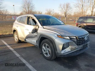 2024 Hyundai Tucson SEL with VIN 5NMJBCDE4RH319470, listed as a IAAI auction lot 41200321 with 45,457 mi miles. Bid and sale history available at carsss.com. Image 6.