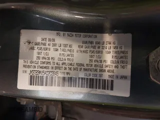 2010 Mazda CX-9 Touring с VIN JM3TB3MV5A0203845, выставлен на аукционе IAAI как лот 42402012 с пробегом 189 565 миль миль и . История ставок и продаж доступна на DreamBid. Изображение 9.