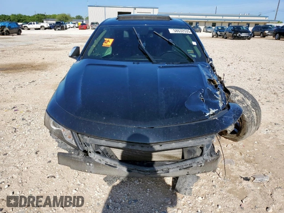 2017 Chevrolet Impala Premier with VIN 2G1145S32H9131776, listed as a Copart auction lot 58632535 with Not provided miles and Salvage title. Bid and sale history available at DreamBid. Image 5.