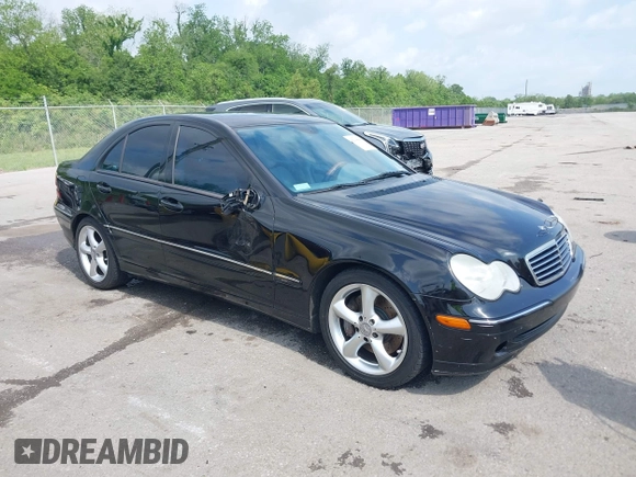 2004 Mercedes-Benz C 230 Kompressor z VIN WDBRF40J64F505984, wystawiony jako IAAI lot #42108989 z przebiegiem 120 383 mil mil oraz . Historia ofert i sprzedaży dostępna na DreamBid. Obrazek 1.