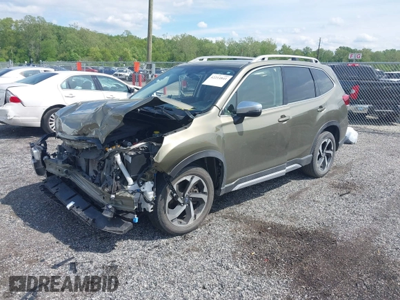 2022 Subaru Forester Touring with VIN JF2SKARC0NH495770, listed as a IAAI auction lot 42214841 with 36,509 mi miles and . Bid and sale history available at DreamBid. Image 18.