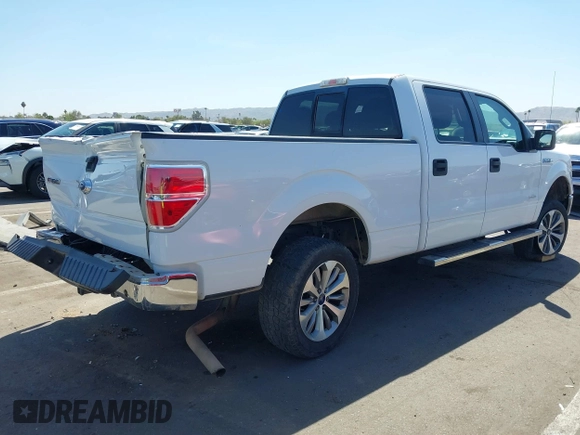 2014 Ford F-150 XL with VIN 1FTFW1ET2EKF29656, listed as a IAAI auction lot 41858484 with 178,778 mi miles and . Bid and sale history available at DreamBid. Image 4.