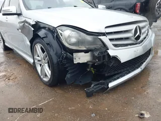 2012 Mercedes-Benz C-Class C 300 Sport with VIN WDDGF8BB0CA699290, listed as a IAAI auction lot 41513208 with 168,352 mi miles. Bid and sale history available at carsss.com. Image 6.