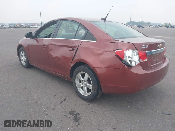 2012 Chevrolet Cruze 1LT with VIN 1G1PF5SC8C7397656, listed as a IAAI auction lot 36843685 with 138,057 mi miles and . Bid and sale history available at DreamBid. Image 3.