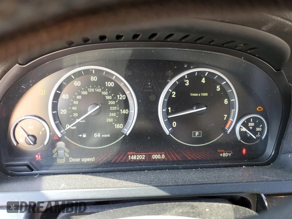 2012 BMW 7 Series 740Li with VIN WBAKB4C51CC575564, listed as a Copart auction lot 60080945 with 148,202 mi miles and Clean title. Bid and sale history available at DreamBid. Image 9.