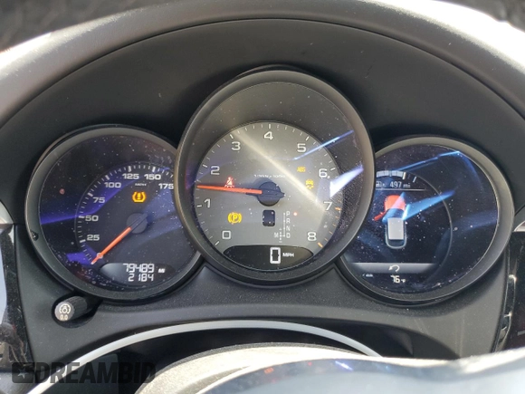 2018 Porsche Macan S with VIN WP1AB2A52JLB37802, listed as a Copart auction lot 62017455 with 79,489 mi miles and Salvage title. Bid and sale history available at DreamBid. Image 9.