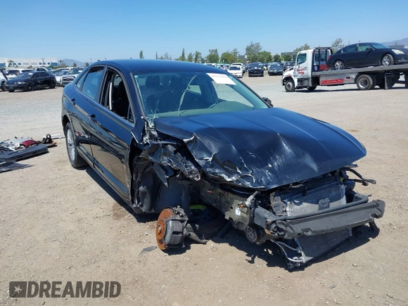 2020 Volkswagen Jetta S with VIN 3VWCB7BU9LM030077, listed as a IAAI auction lot 42313433 with Not provided miles and . Bid and sale history available at DreamBid. Image 1.