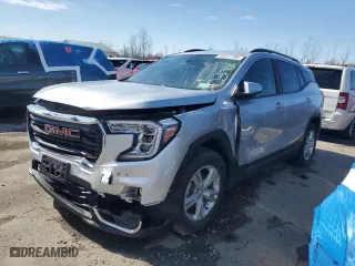 2022 GMC Terrain SLE with VIN 3GKALTEV3NL217610, listed as a Copart auction lot 49211785 with 21,788 mi miles and Non Repairable. Bid and sale history available at carsss.com. Image 1.