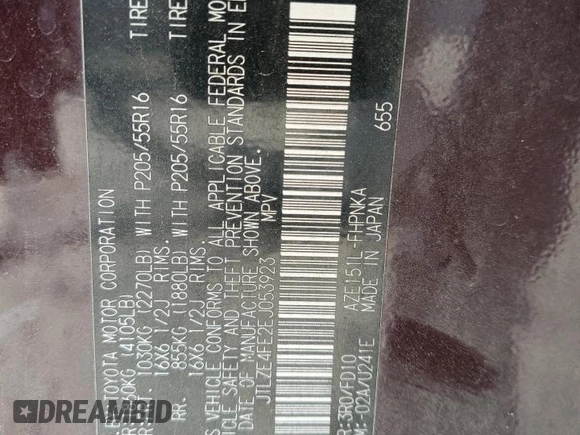 2014 Scion xB z VIN JTLZE4FE2EJ053923, wystawiony jako Copart lot #54121165 z przebiegiem Nie podano mil oraz Szkoda całkowita • Salvage title. Historia ofert i sprzedaży dostępna na DreamBid. Obrazek 12.