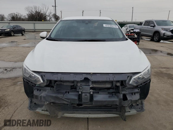2022 Nissan Sentra S with VIN 3N1AB8BV5NY241154, listed as a Copart auction lot 47236415 with 79,407 mi miles and Salvage Title. Bid and sale history available at carsss.com. Image 5.