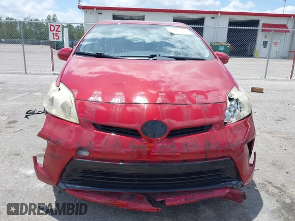 2012 Toyota Prius One with VIN JTDKN3DU3C1583462, listed as a IAAI auction lot 42083253 with 111,906 mi miles. Bid and sale history available at carsss.com. Image 12.