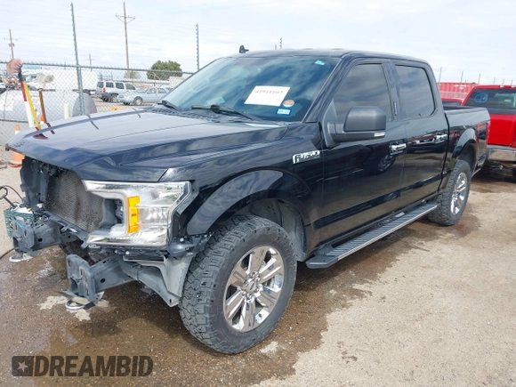2018 Ford F-150 XL with VIN 1FTEW1E51JFD38844, listed as a IAAI auction lot 41911102 with 116,887 mi miles. Bid and sale history available at carsss.com. Image 18.