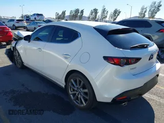 2020 Mazda Mazda3 Hatchback with VIN JM1BPALM8L1155418, listed as a IAAI auction lot 41285148 with 42,781 mi miles. Bid and sale history available at carsss.com. Image 3.