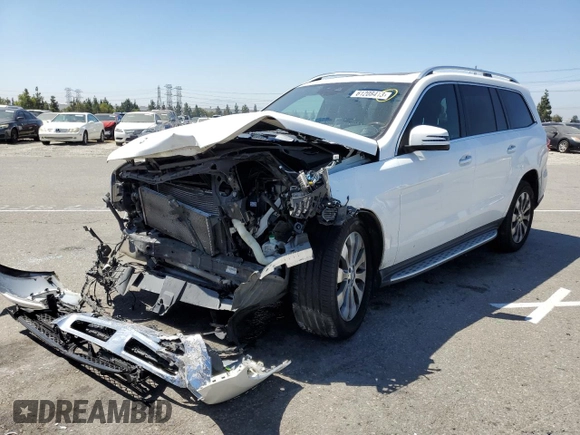 2017 Mercedes-Benz GLS with VIN 4JGDF6EE3HA880149, listed as a Copart auction lot 61208413 with 106,024 mi miles. Bid and sale history available at carsss.com. Image 1.