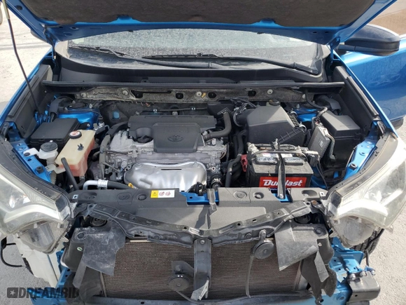 2018 Toyota RAV4 LE with VIN JTMZFREV0JJ174791, listed as a Copart auction lot 52642245 with 0 mi miles and Salvage Title. Bid and sale history available at carsss.com. Image 12.