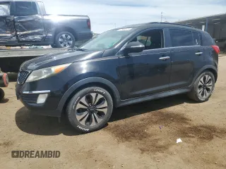 2012 Kia Sportage SX with VIN KNDPC3A60C7176018, listed as a Copart auction lot 57940525 with 201,932 mi miles and Salvage title. Bid and sale history available at DreamBid. Image 1.