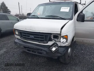 2005 Ford Econoline Cargo with VIN 1FTNE24L75HA61605, listed as a IAAI auction lot 41344105 with 156,726 mi miles. Bid and sale history available at carsss.com. Image 6.