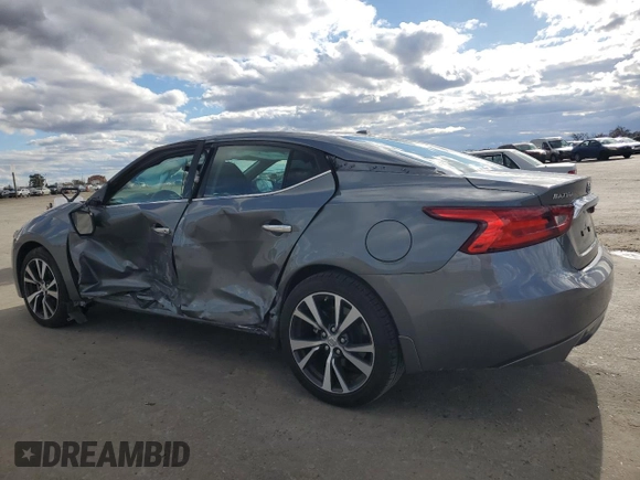 2017 Nissan Maxima S with VIN 1N4AA6AP8HC381970, listed as a Copart auction lot 44654555 with 78,491 mi miles and Salvage Title. Bid and sale history available at DreamBid. Image 2.