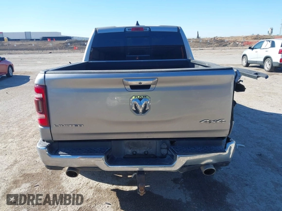 2019 Ram 1500 Limited z VIN 1C6SRFHTXKN774690, wystawiony jako IAAI lot #41860299 z przebiegiem 134 857 mil mil oraz . Historia ofert i sprzedaży dostępna na DreamBid. Obrazek 16.