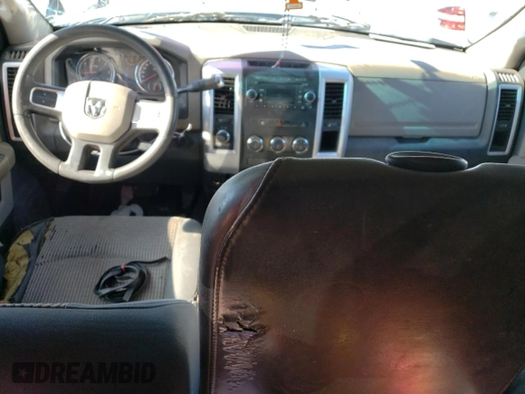 2010 Dodge Ram 2500 SLT with VIN 3D7TT2CT6AG186913, listed as a Copart auction lot 80061614 with 303,860 mi miles and Salvage Title. Bid and sale history available at carsss.com. Image 8.