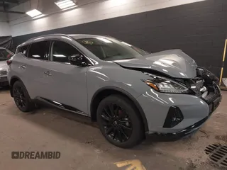 2023 Nissan Murano SV z VIN 5N1AZ2BS9PC141626, wystawiony jako IAAI lot #41929851 z przebiegiem 18 469 mil mil oraz . Historia ofert i sprzedaży dostępna na DreamBid. Obrazek 1.