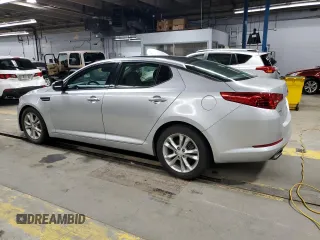 2013 Kia Optima EX with VIN 5XXGN4A77DG240895, listed as a Copart auction lot 54431955 with 28,060 mi miles and Clean title. Bid and sale history available at DreamBid. Image 2.