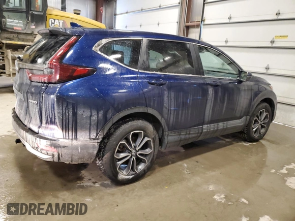 2020 Honda CR-V EX with VIN 5J6RW2H56LL024186, listed as a Copart auction lot 89305045 with 69,219 mi miles and Salvage Title. Bid and sale history available at carsss.com. Image 3.