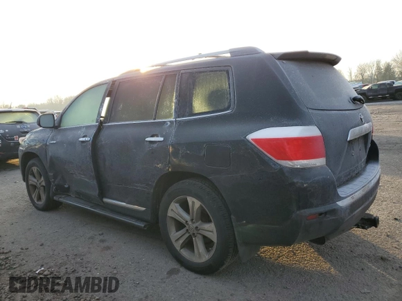 2012 Toyota Highlander Limited с VIN 5TDDK3EH9CS105388, выставлен на аукционе Copart как лот 42164865 с пробегом 183 995 миль миль и Списание • Salvage title. История ставок и продаж доступна на DreamBid. Изображение 2.