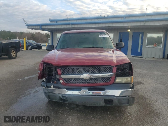 2004 Chevrolet Silverado 1500 LS with VIN 1GCEC14T34Z201707, listed as a Copart auction lot 85813754 with 0 mi miles and Salvage Title. Bid and sale history available at carsss.com. Image 5.