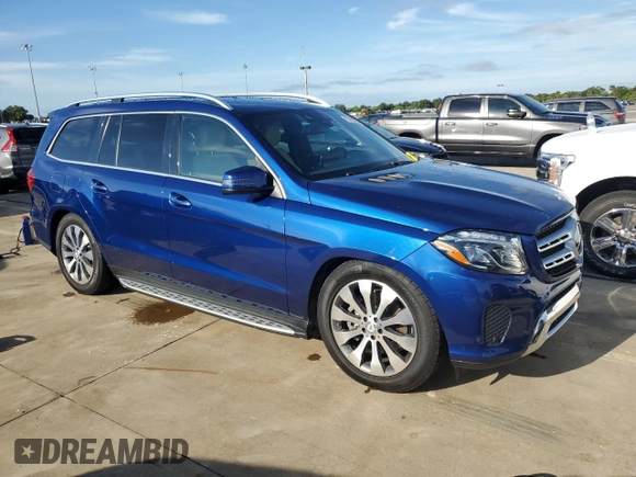 2017 Mercedes-Benz GLS 450 with VIN 4JGDF6EE5HA842874, listed as a Copart auction lot 73792284 with Not Provided miles and Non Repairable. Bid and sale history available at DreamBid. Image 4.