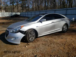 2015 Hyundai Sonata Hybrid Limited with VIN KMHEC4A43FA131587, listed as a Copart auction lot 43518795 with 94,221 mi miles and Salvage Title. Bid and sale history available at carsss.com. Image 1.