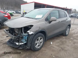2022 Chevrolet Trax LS with VIN KL7CJNSM4NB514112, listed as a IAAI auction lot 41069182 with 86,331 mi miles. Bid and sale history available at carsss.com. Image 18.