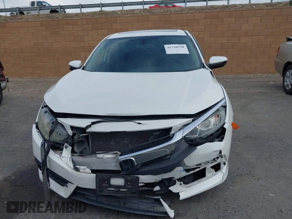 2016 Honda Civic Sedan EX with VIN 2HGFC2F70GH530459, listed as a IAAI auction lot 41710538 with 136,470 mi miles. Bid and sale history available at carsss.com. Image 12.