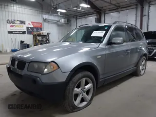 2004 BMW X3 3.0i with VIN WBXPA93444WC33516, listed as a IAAI auction lot 42135338 with 104,141 mi miles. Bid and sale history available at carsss.com. Image 6.