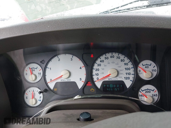 2007 Dodge Ram 2500 SLT with VIN 1D7KS28C17J525897, listed as a IAAI auction lot 41552894 with 426,157 mi miles. Bid and sale history available at carsss.com. Image 7.