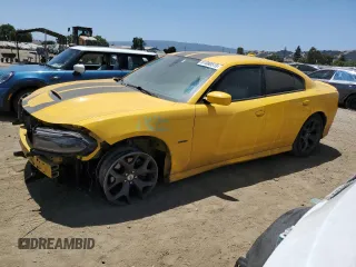 2017 Dodge Charger R/T with VIN 2C3CDXCT7HH642212, listed as a Copart auction lot 61080515 with 115,729 mi miles and Salvage title. Bid and sale history available at DreamBid. Image 1.